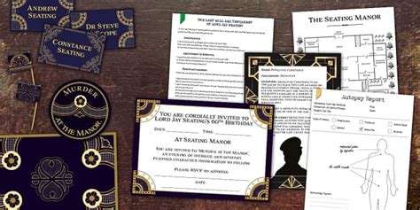 murder mystery packet|Murder Mystery Party Game Kits .